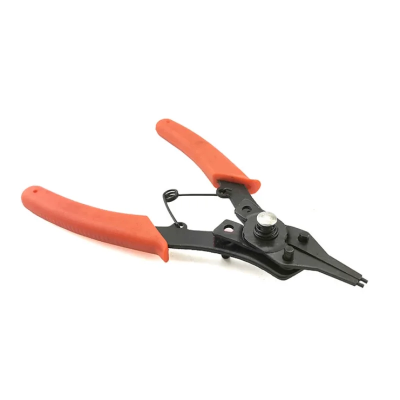 New! 4 In 1 Circlip Pliers Set Snap Ring Pliers Multi Crimp Removable Plier Head Retaining Circlip Pliers Hand Tools