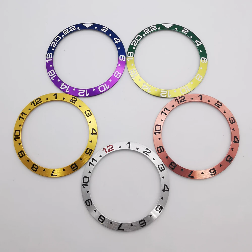 38Mm Titanium Bezel Insert Fit 40Mm Horloge Case