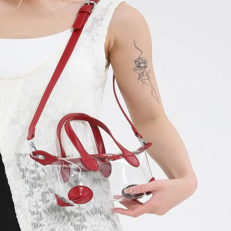 

New Style Girl Waterproof Swim Shoulder Bag Fashion Casual Large Capacity Exercise Crossbody Environment Protection Storage Bag