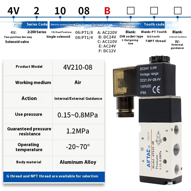 Airtac Solenoid Pne…