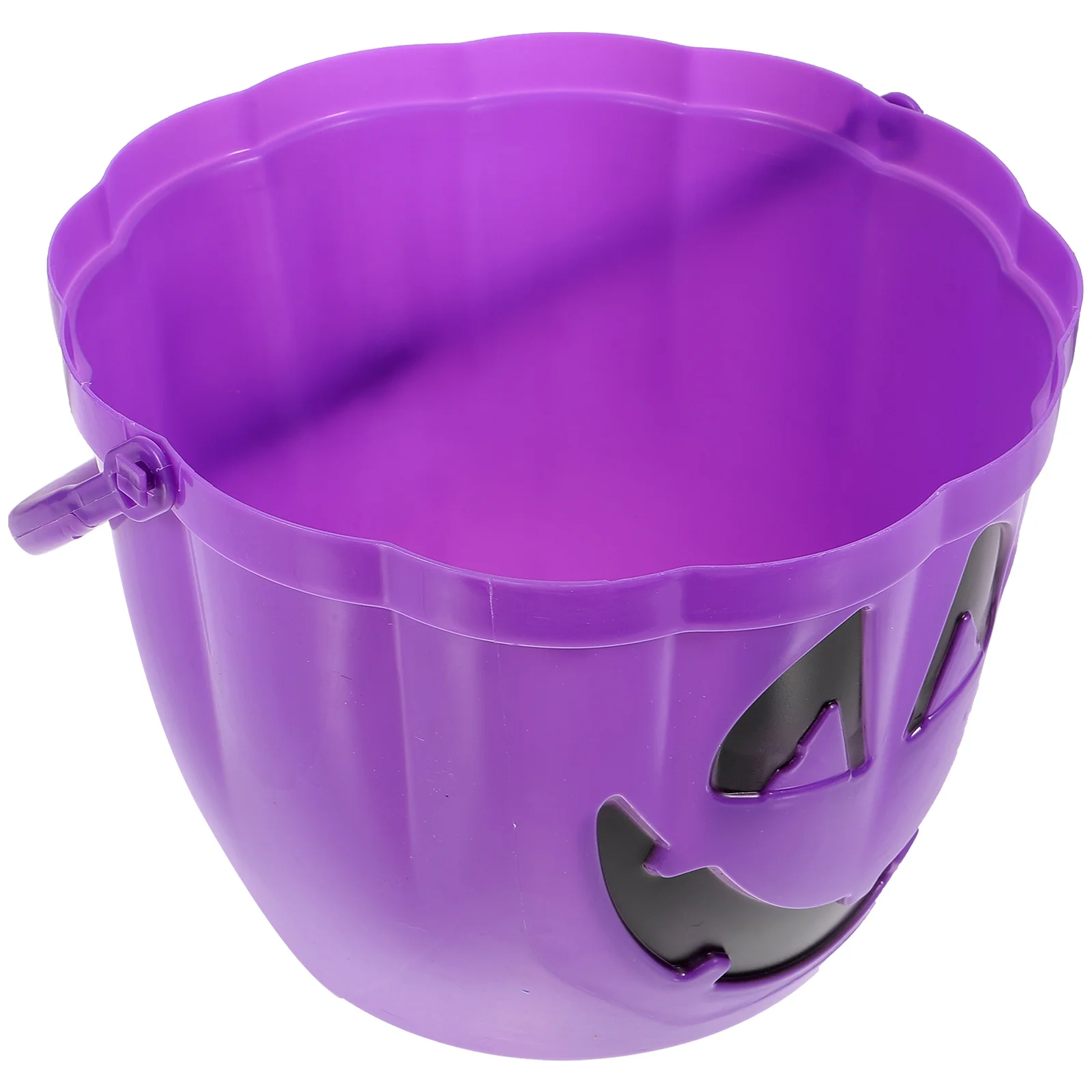 

Halloween Decor Glowing Pumpkin Bucket Light Candy Buckets Decorations for Party Purple Nurse