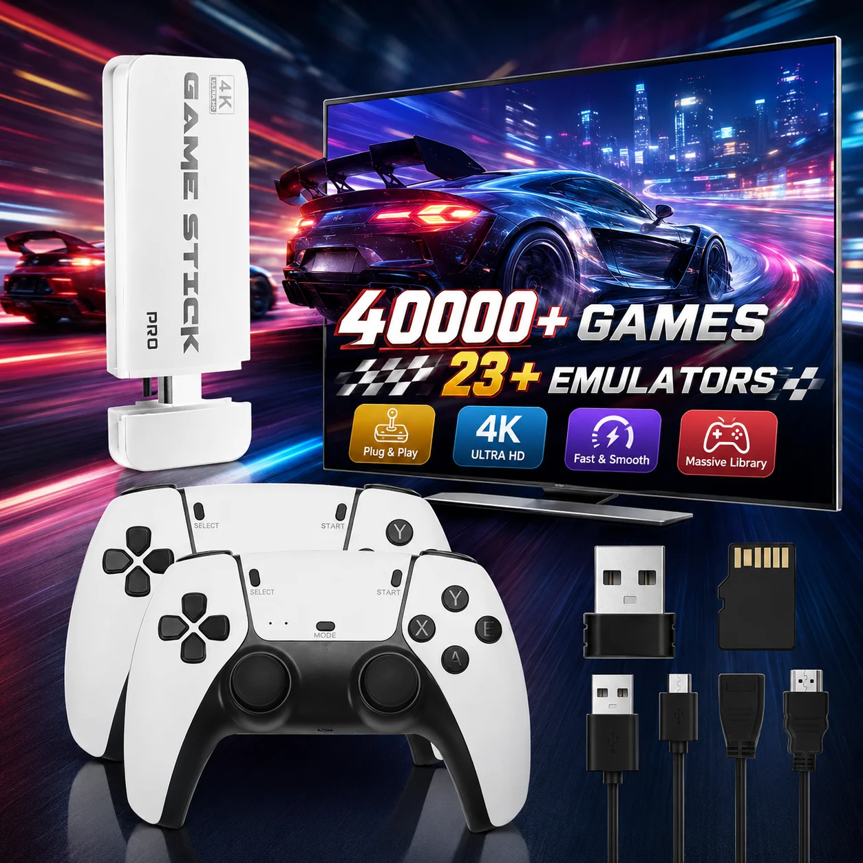 Retro Gaming For Tv - Console de Jogos Retro M15 Ultra