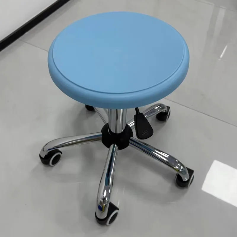 High Quality Metal Plastic Rolling Laboratory Rotating Makeup Chairs for Education for School Educational Equipment Made From PP