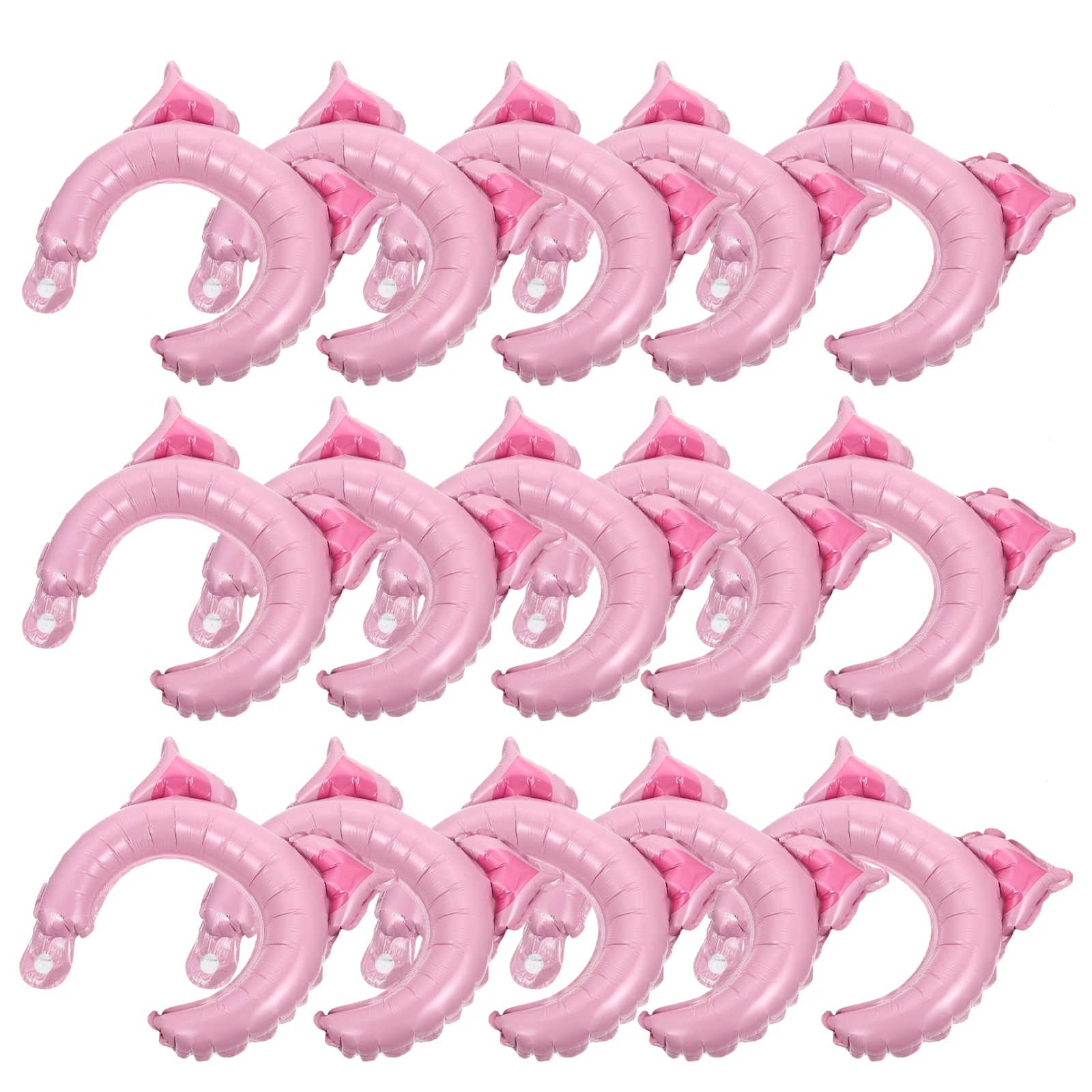 

50pcs Animal Balloon Kit Cartoon Headbands Aluminum Film Kids Decor Rabbit Pigs Child Party Supplies Home Restaurant Hotel Safe
