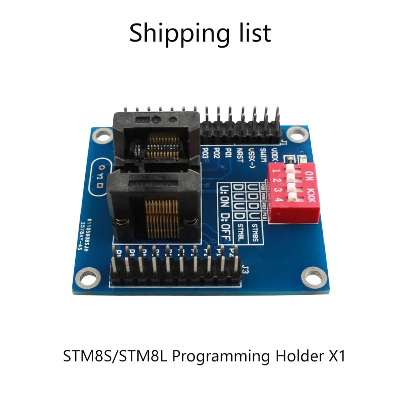 STM8S 8L TSSOP20 حامل حرق ، اختبار ، تنزيل