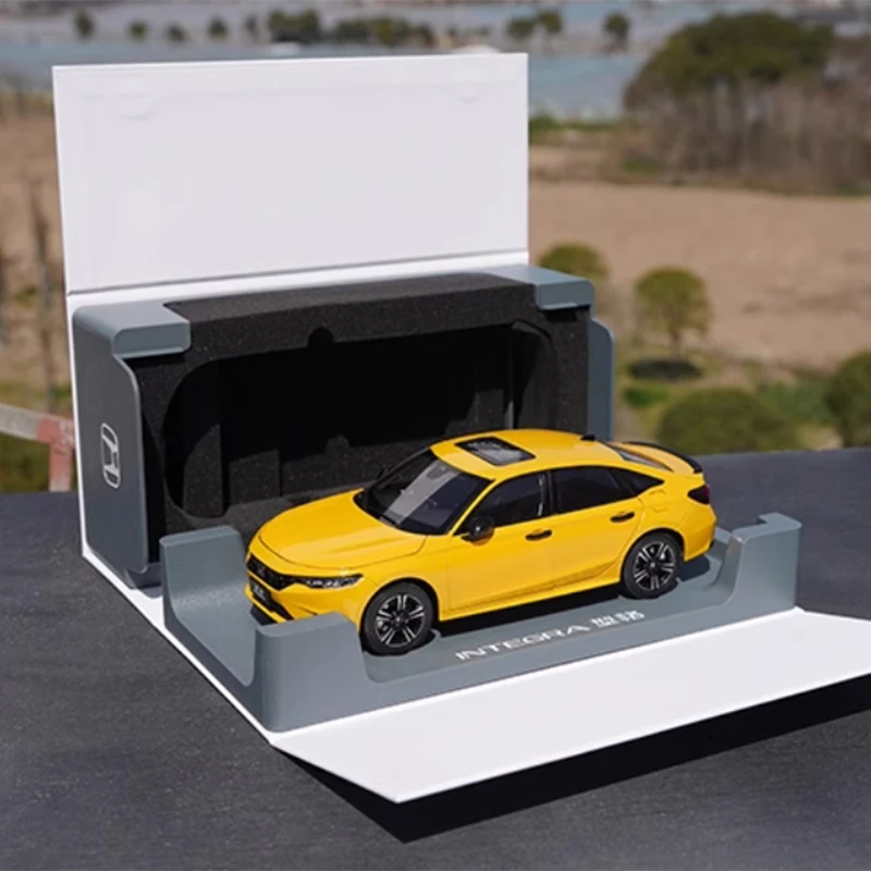 

Die-casting1:18 Scale 2022 HONDA INTEGRA Simulation Alloy Car Model Static Dispaly Collectible Gift Toy Souvenir Decration