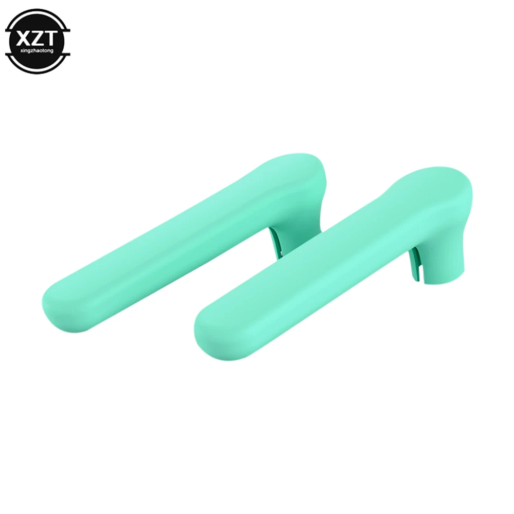 2Pcs/Set Anti-collision Door Knob Cover Static-free Silicone Handle Sleeve Baby Safety Wall Protector Bedroom Living Room Tools