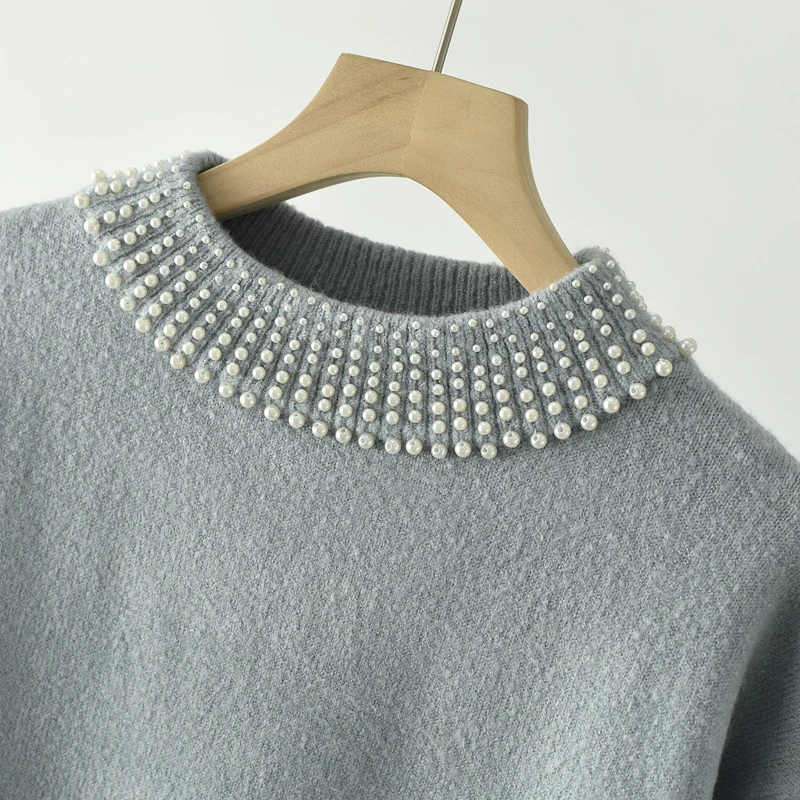 لينة طويلة Sve محبوك سترة المرأة الخريف الشتاء فضفاضة الدافئة تصميم العلوي قاعدة irt الحلو Sle جولة Ne سترة