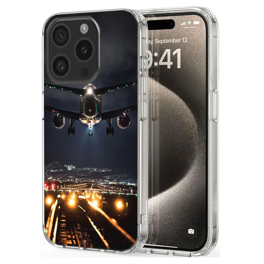 Airport Shuttle Transportation Clear Phone Case For Apple iPhone 12 13 Mini 11 14 15 16 Pro Max Cover XS MAX XR Soft