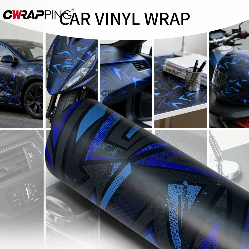Vinyl Paper for Car Wrapping Film Camouflage Motorcycle Adhesive Vinyl Motorcycles Car Wrap Full Body Covering Accessories Auto
