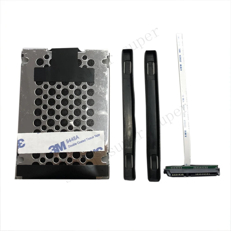 S++ HDD Cable+Caddy Bracket+Rubber Strip Tape For HP 14-dq1010nr 14-dq1025cl  Laptop