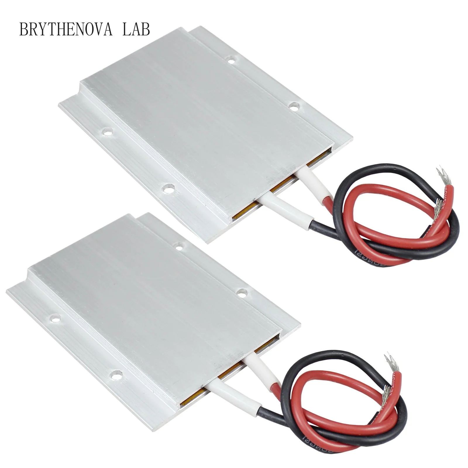 PTC Heating Element AC/DC 24-220V Insulated Constant Temperature Thermostatic Ceramic Heaters Plate Aluminum Shell Tools