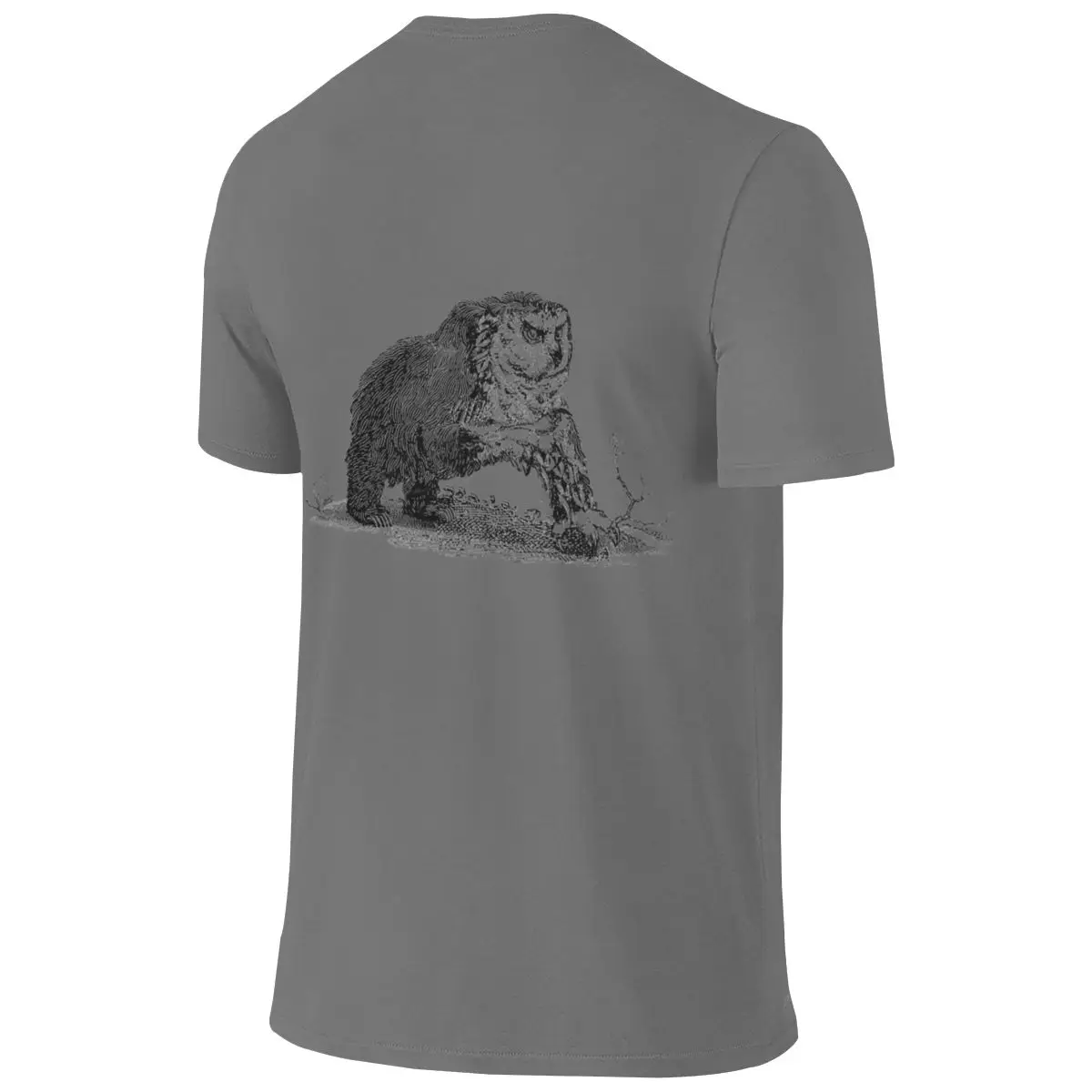 Medieval Owlbear Not Easy To Deform Reversible T-shirt Casual Youthful Feeling Versatile Colors Men's T-shirts