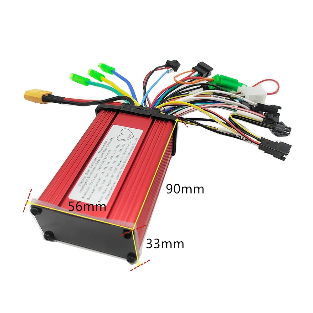 24V 36V 48V 350W 250W MAX20A E-bike/Electric Scooter Brushless Controller LCD Display for Electric Bike Bicycle