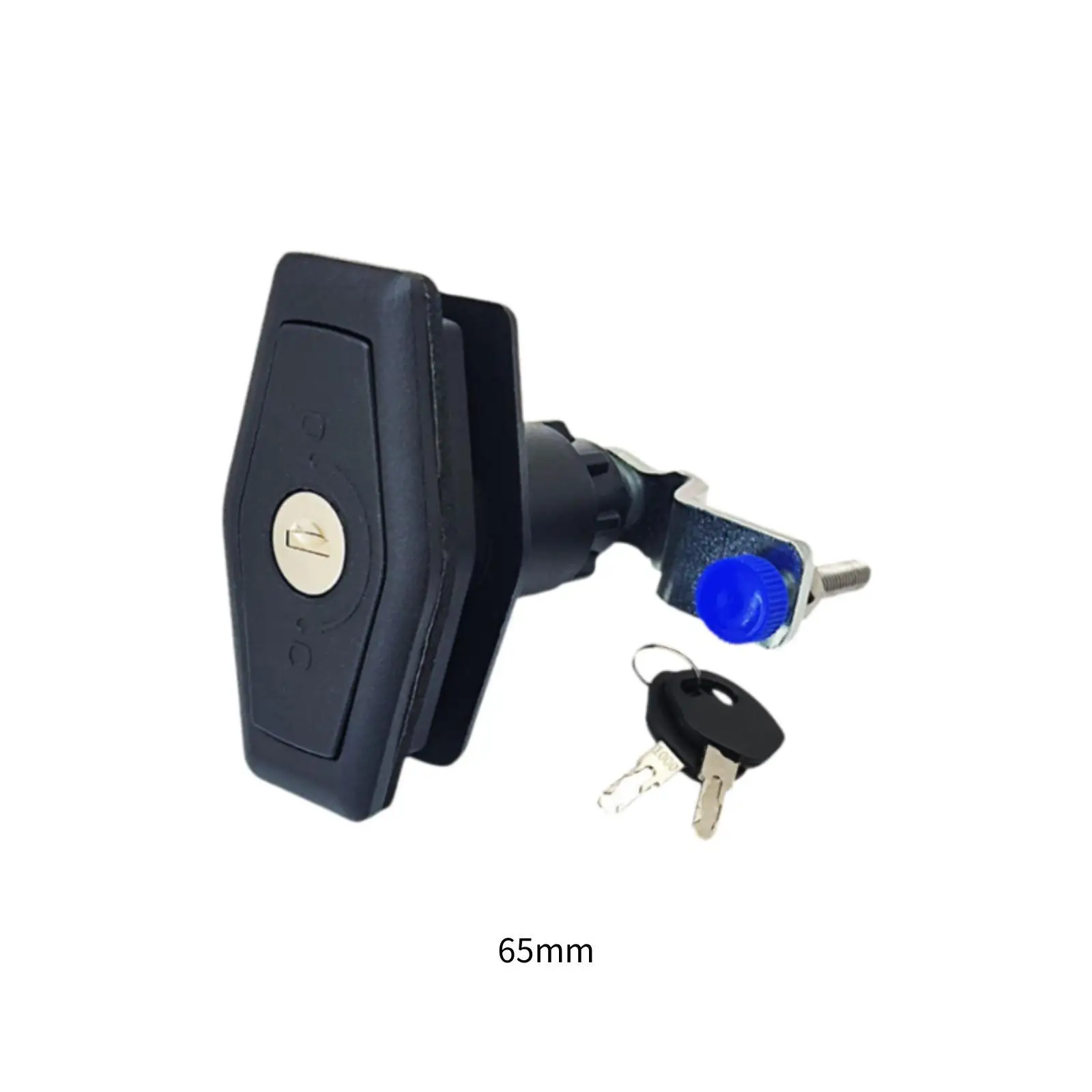 Trailer Gate Lock with Keys RV Compression Latch for Camper Boat Travel Trailer Cabin Door Drawer Cabinet Security Lock