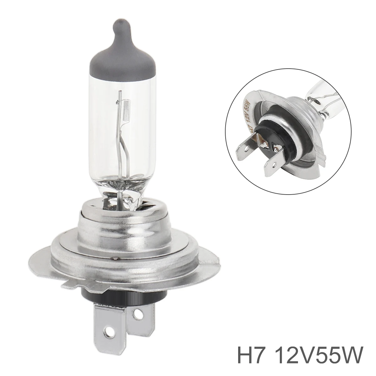 12V H7 55W 3500K/5000K White / Warm Clear Light Super Bright Car Xenon Halogen Lamp Auto Front Headlight Fog Bulbs