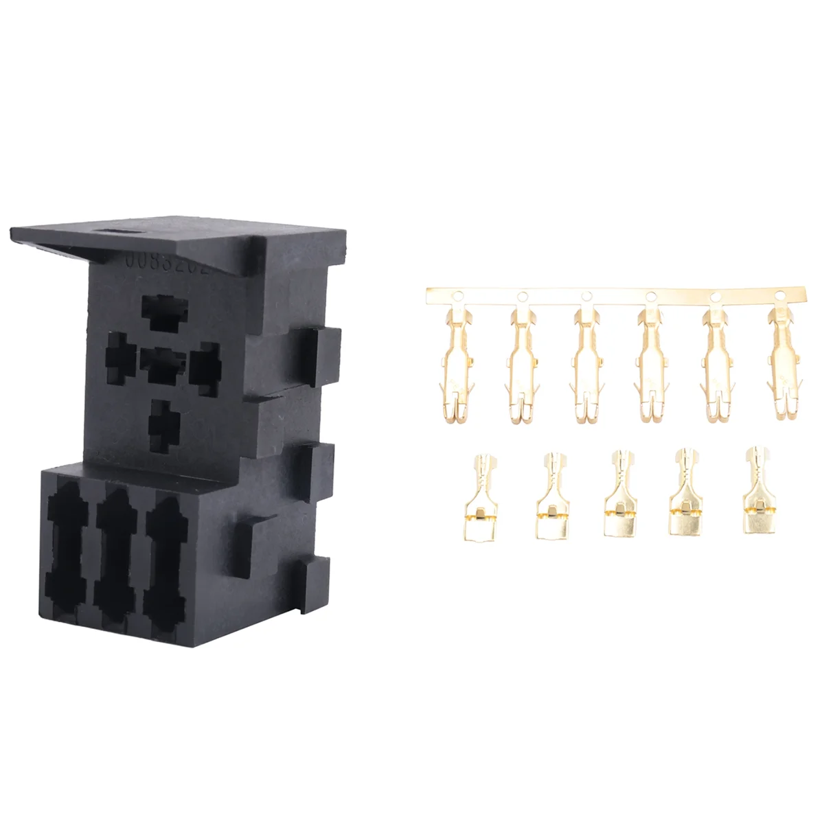 For Car Rv Yacht Relay & 3 Fuse Base Kit - 4, 5 Pin & Flasher Relays Ato Fuses Holder Socket Box