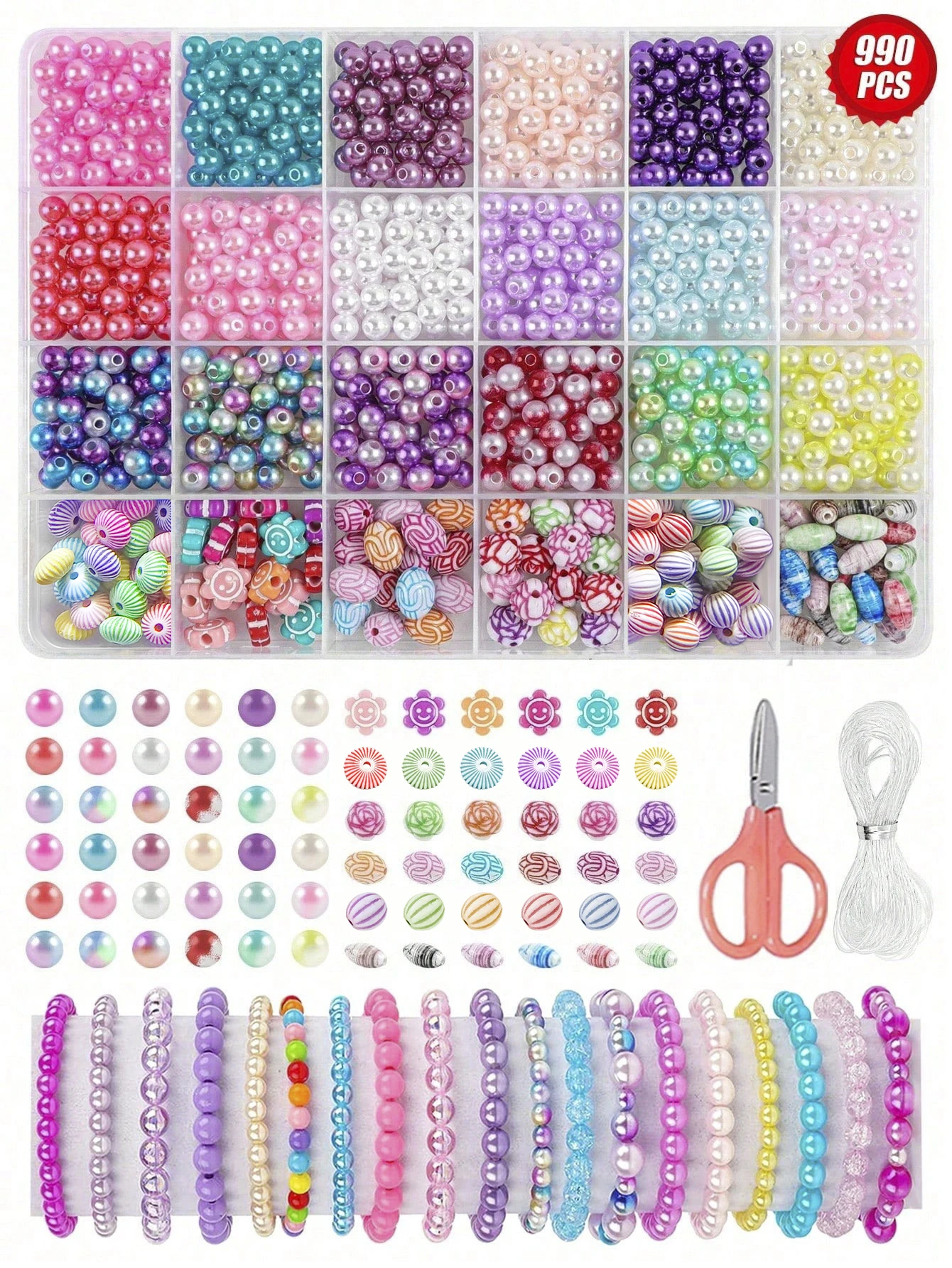 Und Bead Set With H…