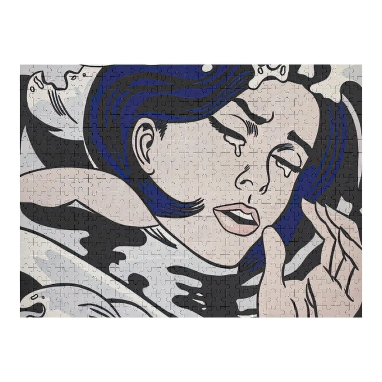

Drowning Girl by Roy Lichtenstein Poster Jigsaw Puzzle Toys For Children Custom Kids Toy Puzzle