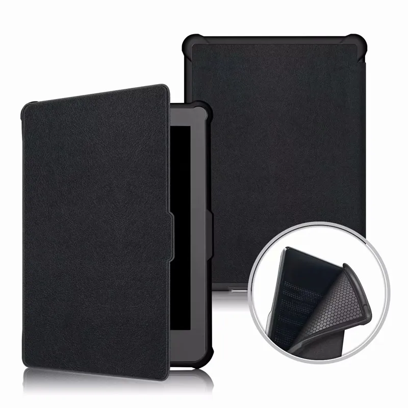 For Kobo Clara HD Cover Ultra Slim PU Leather Magnetic Smart Case for Funda Kobo Clara HD 6 inch ebook eReader Black Blue Red