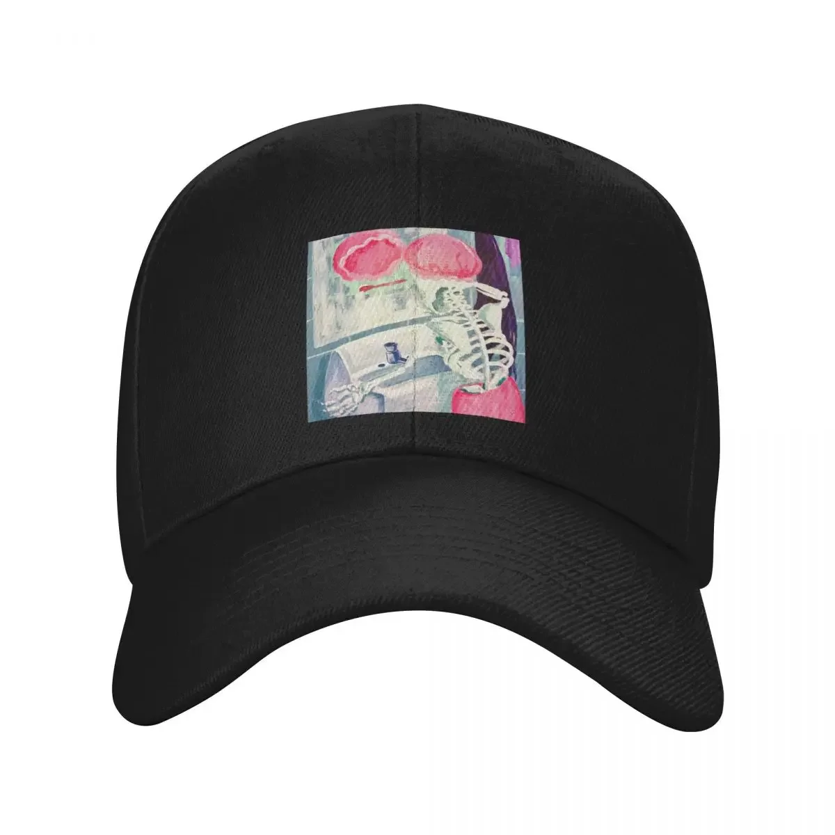 

The Grim Reaper Gets Ready Too Baseball Cap Designer Hat Visor Women Beach Fashion Men's