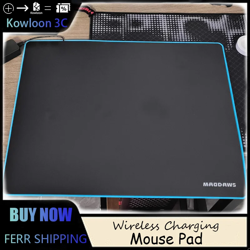 Wireless Rechargeable Mouse Pad Power Play Replacement Logitech Gpw G502 G703 G903 Mouse Powerplay Keyboard Pad  Charging Area