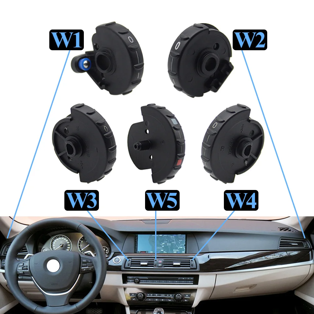 Auto Front Hinter Klimaanlage Drehen Basis Rolle AC Ventilation Rollrad für BMW 5 Serie F10 F11 520 521 523 525 528 530 – Detail 5