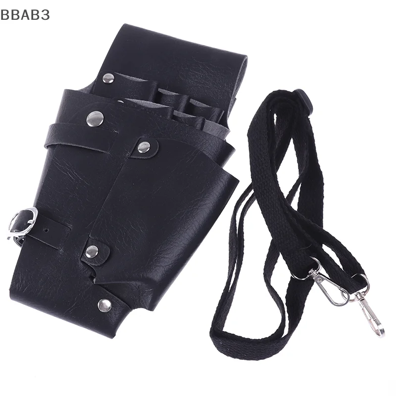 

B3 1pc Hairdressing Case Tools Scissor Bag Barber Holster Pouch Holder Rivet Purse