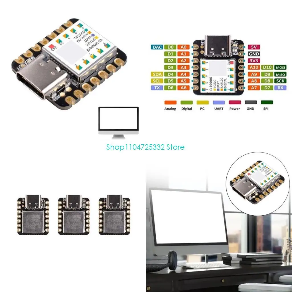 

Seeeduino XIAO SAMD21 The Smallest compatible Microcontroller 14 GPIOs