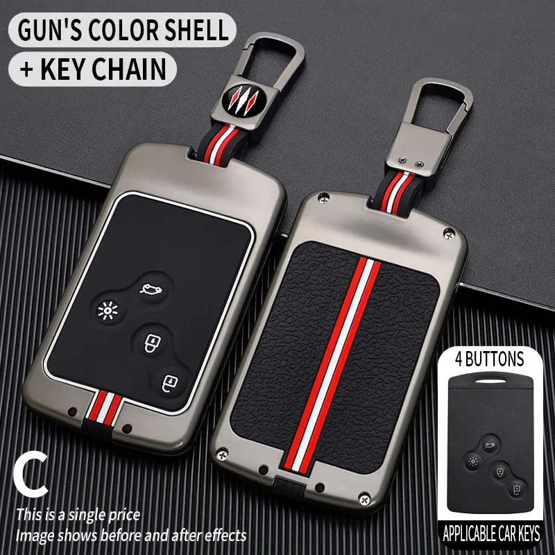 Car Key Cover Case Shell for Renault Megan QM5 Clio Fluence Laguna Nema Zoe Scenic Koleos Kadjar Talisman Espace Dacia Sandero