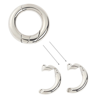 Metal Ring Unloop Toy IQ Mind Brain Teaser Classic Difficult Unlocked Maze Puzzles Parents Kids Interaction Educational Games