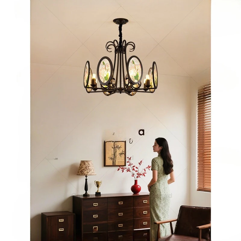 القرون الوسطى، غرفة المعيشة الثريا خمر غرفة نوم المينا ضوء الشاشة غرفة الطعام