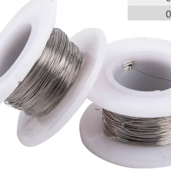 20 متر Cr20Ni80 سلك التسخين 0.1-0.5 مللي متر قطر سلك نيتشروم قطع أسلاك المقاومة الرغوة سبيكة غزل التدفئة
