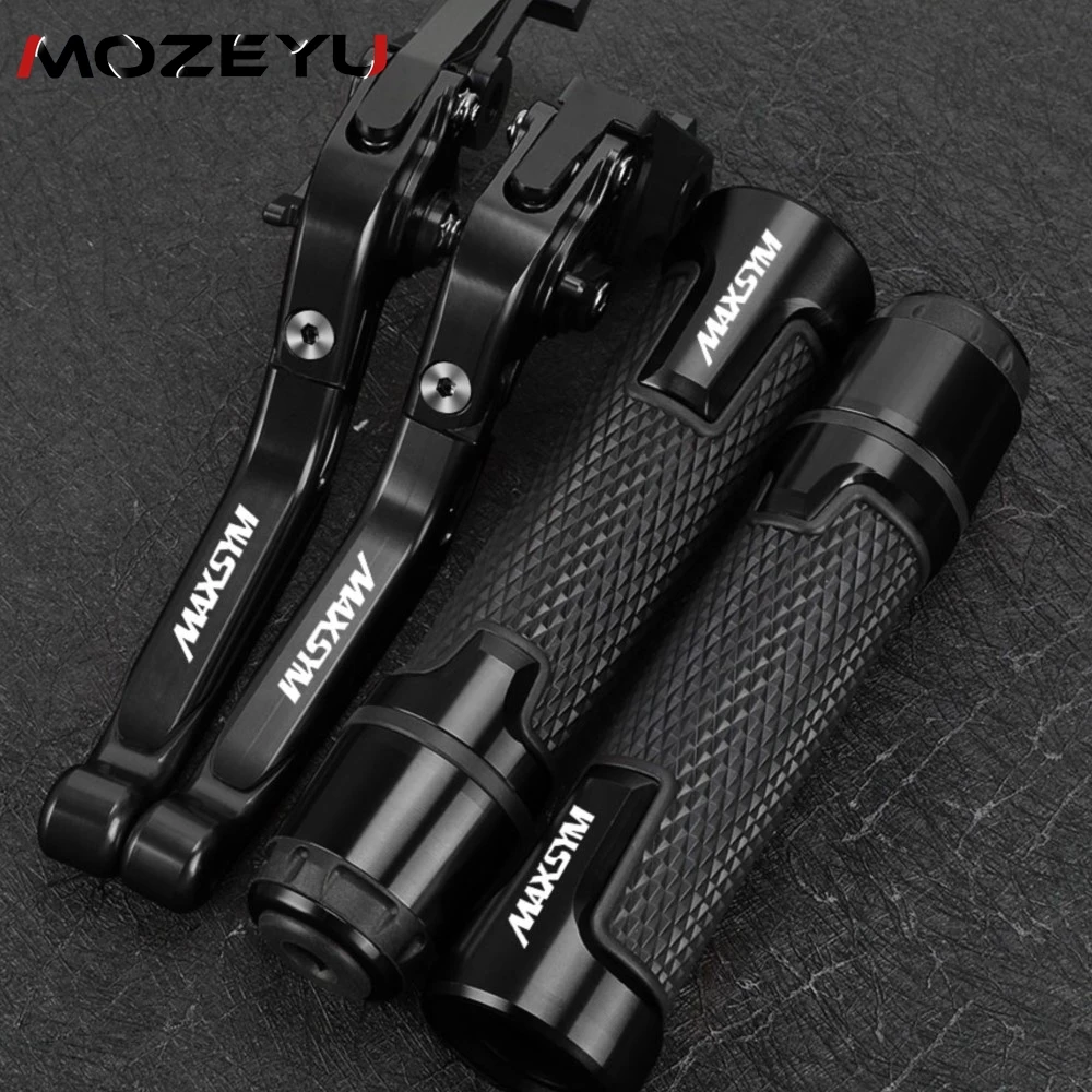 

Motorcycle Accessories For SYM MAXSYM TL 500 508 Maxsym TL500 TL508 Brake Clutch Levers Handlebar Grip Handles bar Hand Grips