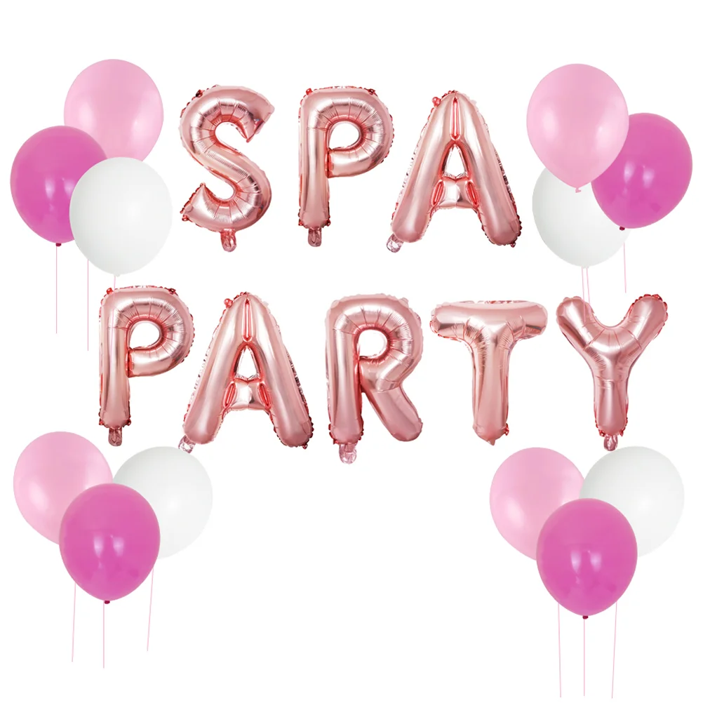 

Spa Balloon Party Supplies Latex Decorative Make for Theme Emulsion Decorations Bride