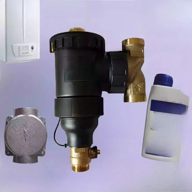 Boilers For Hydronic Underfloor Heating Boiler System Magnetic Filter Dirt Separator