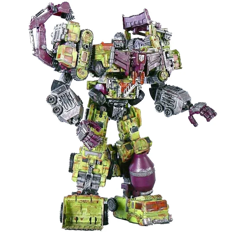 

NBK Devastator Battle Damage Ver G1 Transformation GT Action Figure Toys Combiner Model JINBAO Deformation Car Robot Dolls Gifts