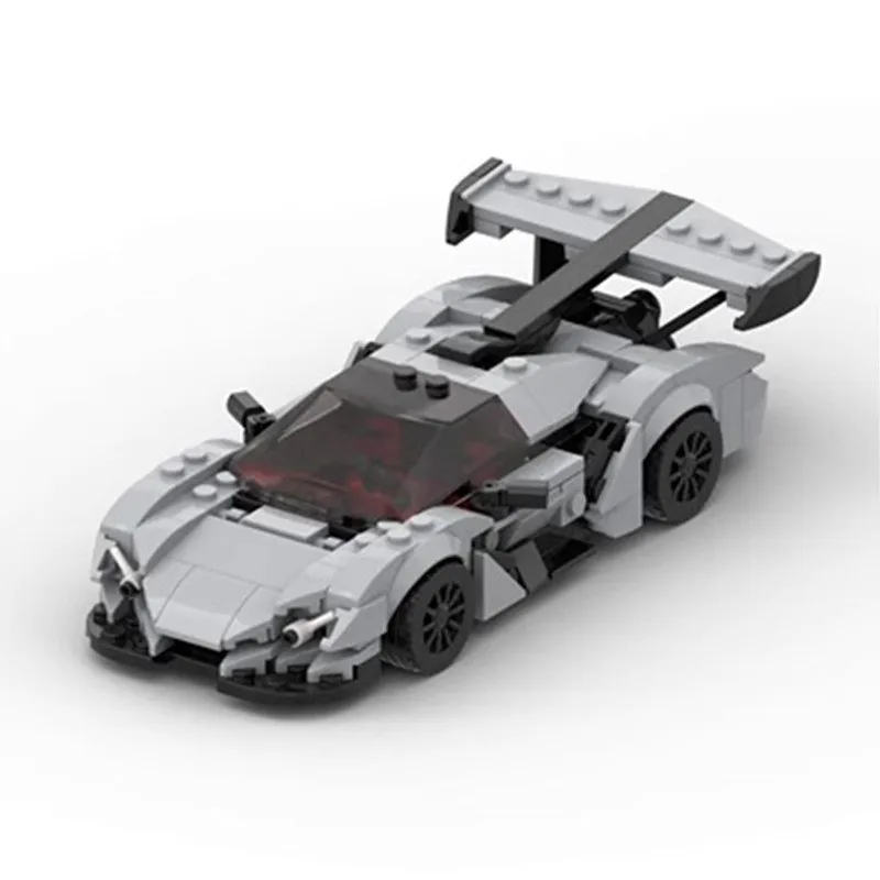 Hot Bricks Apollo IE EVO Racing Sports Car Vehicle Speed Champion Racer Building Blocks Techincal Cars Garage Toys For Boys