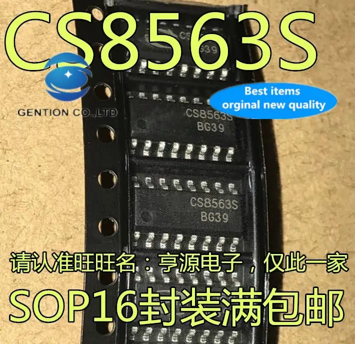 

10pcs 100% orginal new in stock CS8563 CS8563S SOP16 4.5W audio amplifier Class D power amplifier integrated chip