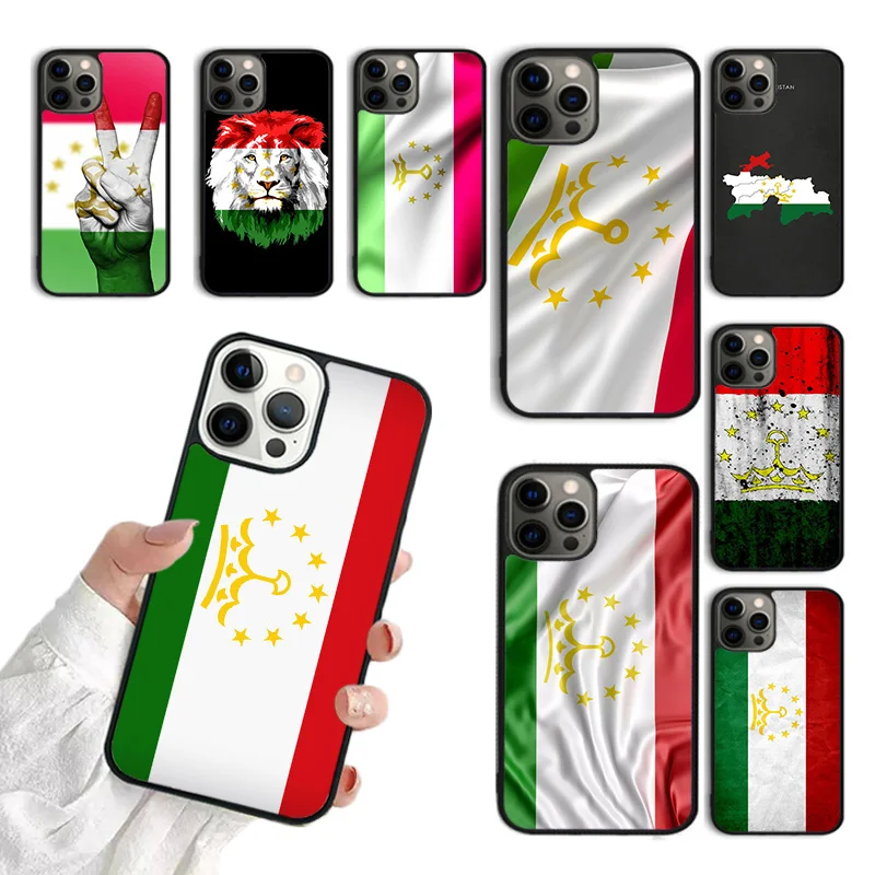 Tajikistan Flag Phone Case For iPhone 15 16 SE2020 13 14 Pro Max 11 12 14 Pro Max 8 7 Plus 13 12 Mini Cover coque Fundas