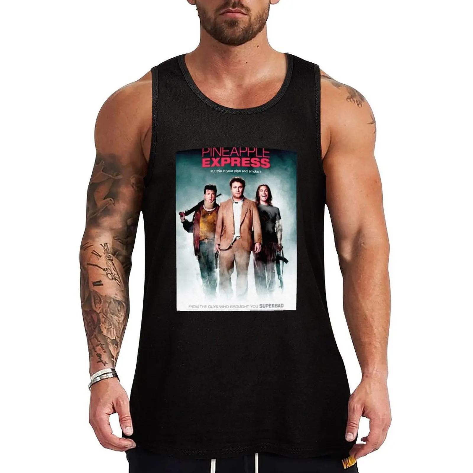 

PINEAPLEXP 1 57 Tank Top Muscle Tank Top Athletic Fit Gym Workout Sleeveless