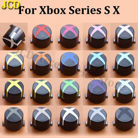 JCD 홈 버튼 시작 반환 뒤로 스위치 조명 전원 가이드 Xbox 시리즈 S/X 컨트롤러용 로고 키