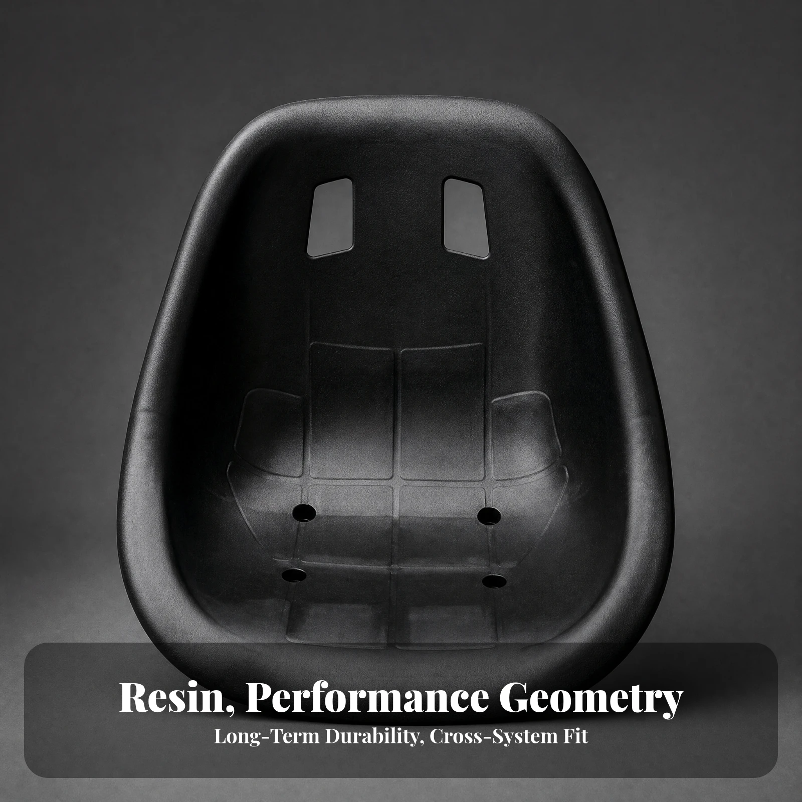 Go-Kart Seat with Mounting Holes Comfortable Go-Kart Seat Long-Lasting Sturdy for Outdoor Karting
