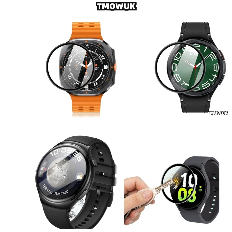 

For Samsung Galaxy Watch 4 5 6 7 Ultra FE PRO Film Cover Full Screen 3D Curved Soft Protection