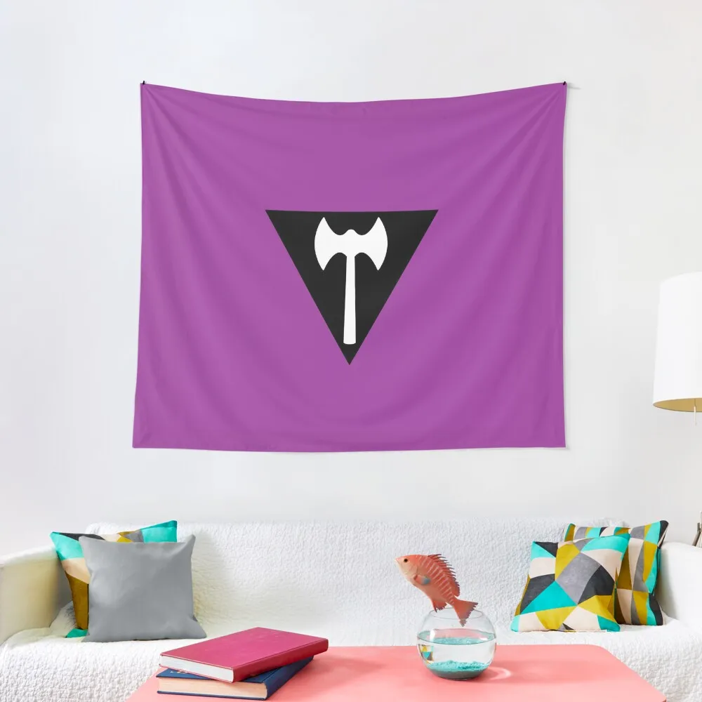 

Labrys Flag! Tapestry Bedroom Decor Aesthetic Wall Carpet Wall Decoration Items Tapestry