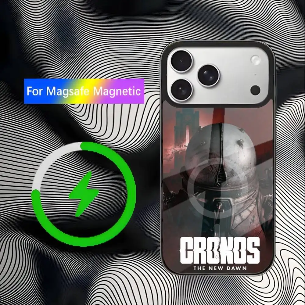 C-Cronos la nueva funda de teléfono Dawn para iPhone 17,16,15,14,13,12,11,Pro,Max,Plus,Mini,SE4,E carga inalámbrica magnética Magsafe