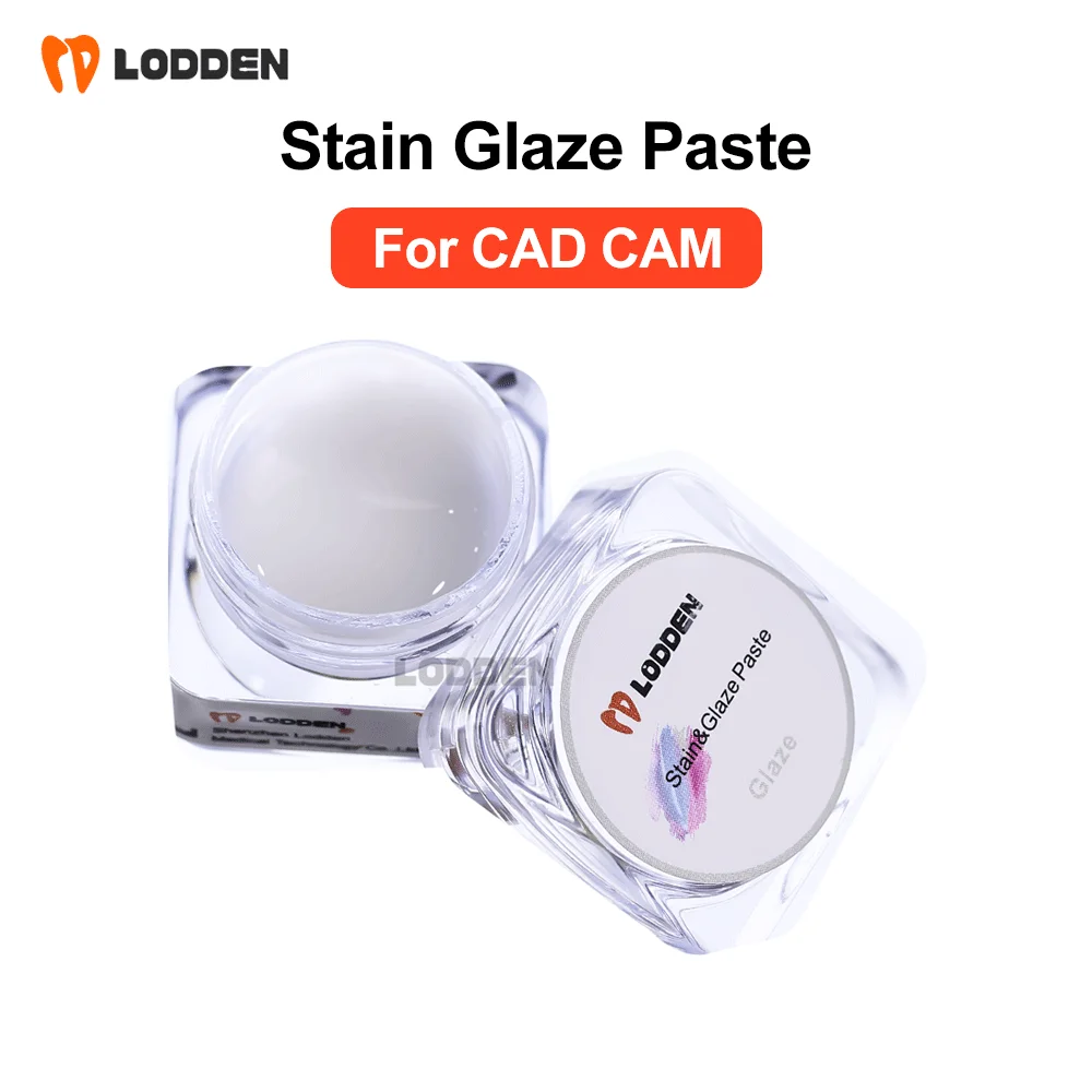 

Lodden Dental Lab Glaze Paste 4g Stain Paste Low Temperature Fluorescent Porcelain Stains For CAD CAM