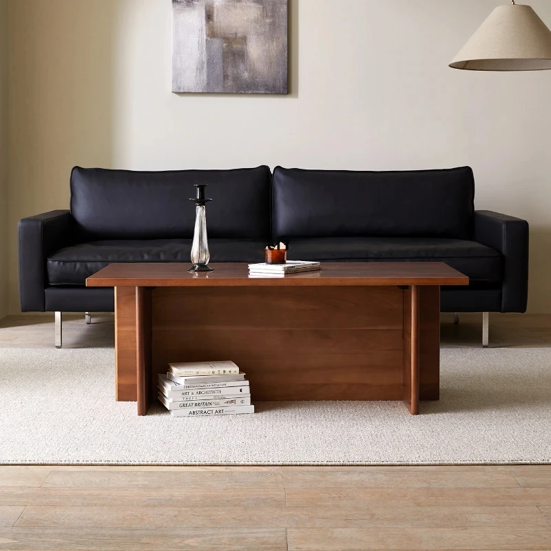 

Чайный столик из цельного дерева для гостиной, дома, небольшой чайный столик, мебель в стиле ретро, средневековая мебель