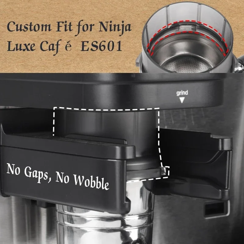 Portafilter Replacement Funnel for Ninja Luxe Cafe Accessories Portafilter Funnel for Ninja Espresso Machine ES601 Barista Tools image 5