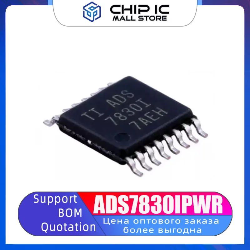 ADS7830IPWR ADS7830I ADC Chip Digital Converter IC New Original Stock